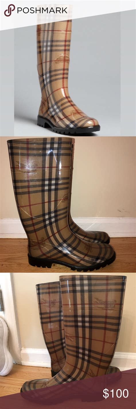 burberry rain boot combat boots|authentic Burberry rain boots.